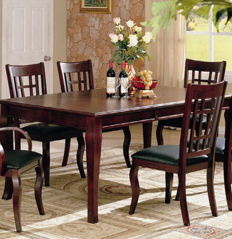100500set5 Newhouse 5 Pc Dining Room Set(table 4 Chairs) By Coaster