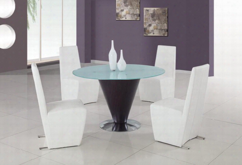 105frst-dt Frosted Glass Dining