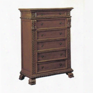 1805ch Bailey 6 Drawer Chest In Red Cherry