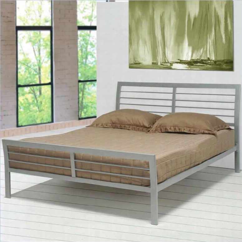 300201q Coaster Stoney Creek Queen Iron Metal Bed In Silver