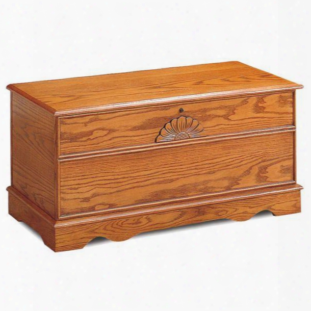 4695 Coaster Cedar Chest With Locking Lid In