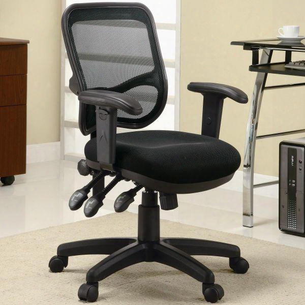 800019 Office Chairs Contemporary Mesh Office Task Chair By