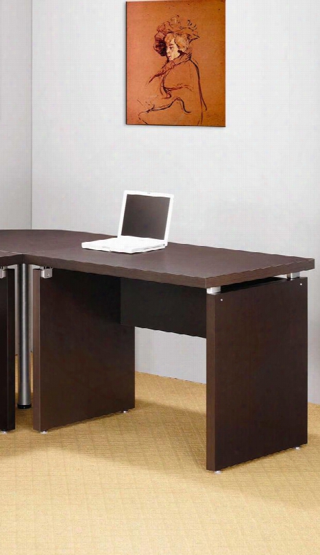 800892 Dark Cappuccino Desk By Coaster