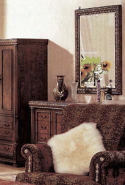 8427dr Bella Dresser In Mahogany And Cherry