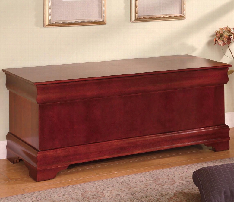 900022 Louis Philippe Style Cedar Chest By