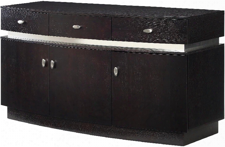 G072-b Jordan 63"-length Buffet Table In Wenge