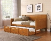 Louis Philippe Collection 300036OAK Twin Size Daybed in Oak