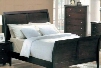 MN4040Q Montgomery Queen Sleigh Bed in a Cappuccino