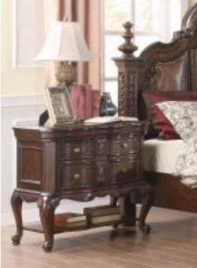 Rs5273n Ramses Nightstand In A Dark Cherry