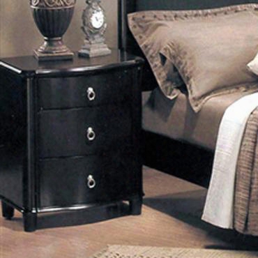 Sa2123n Sada 3 Drawer Wood Night Stand In Espresso