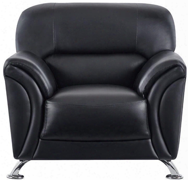 U9103-bl-ch Vinyl Chair In