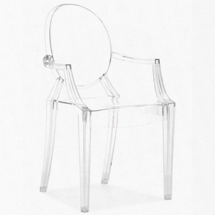 106104 Anime 37" Dining Chair With Polycarbonate Body In
