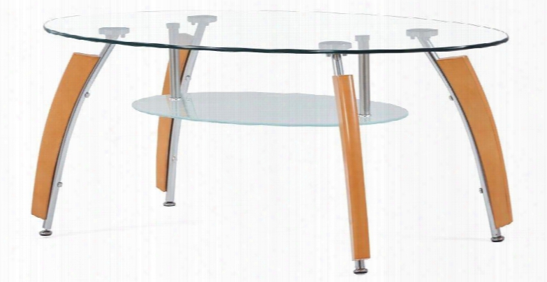 138c Glass Top Coffee Table In