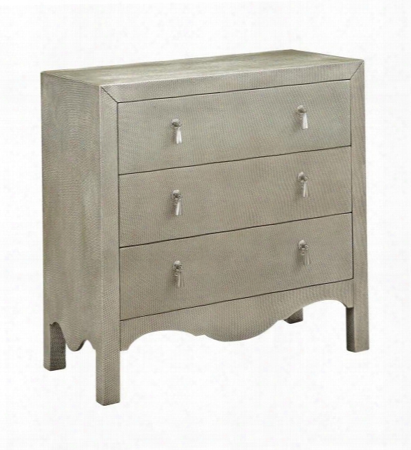 75798 Chest With Three Drawers: Textured