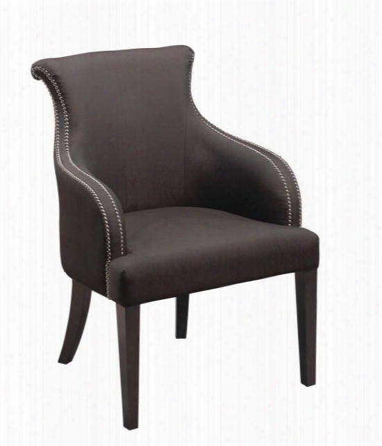 80962 Accent Seating Collection Accent Chair In Dark