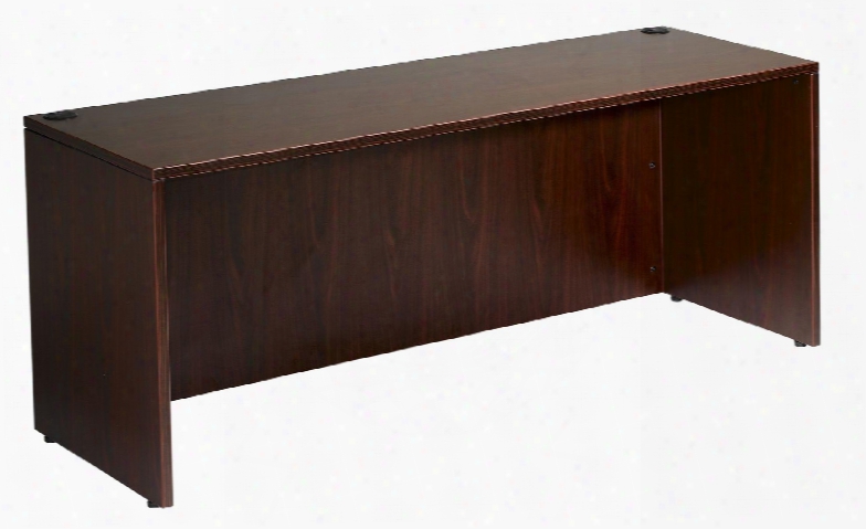 N104-m 48" Desk Shell With High Pressure Laminate Shell In