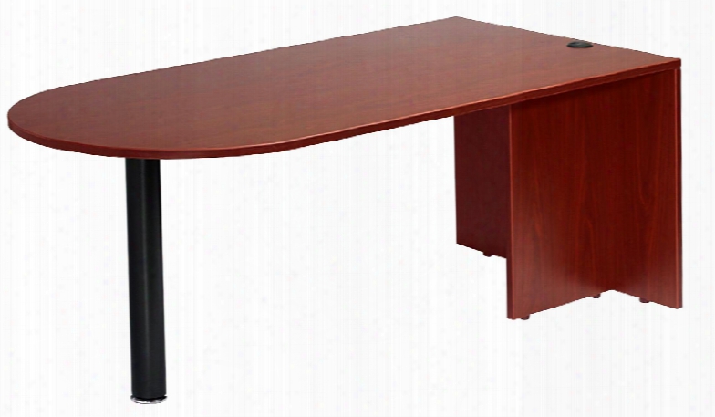 N147-m 71" Bullet Desk With 3mm Pvc Edge Banding In