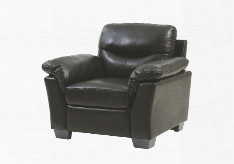 G650 Collection G653-c 39" Armchair W Ith Removable Back Pocket Coil Seat Pillow Top Arms Foam Encased Pocketed Coils Split Back Cushion And Super Soft Faux