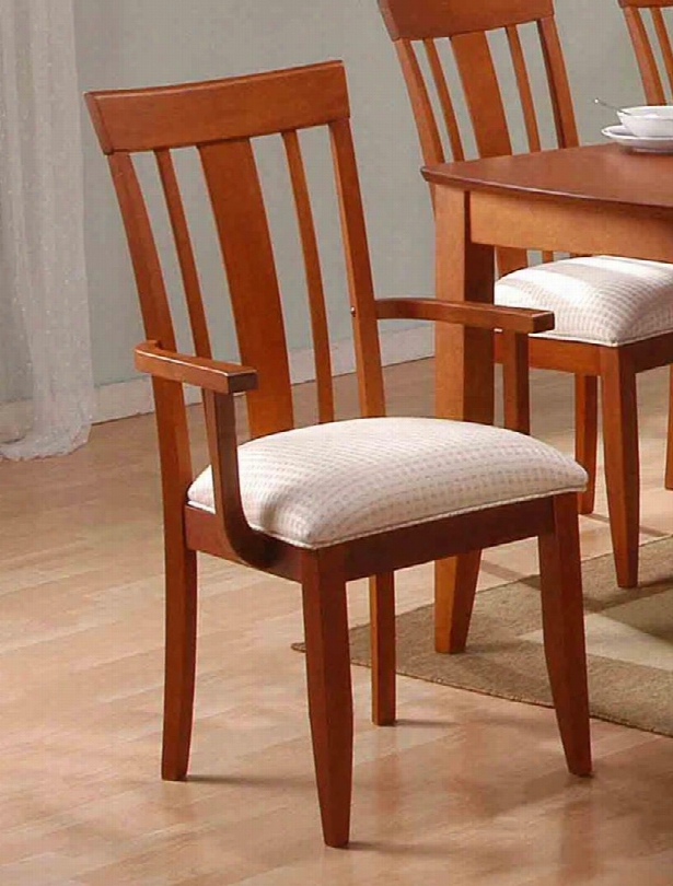 I 1420 Set Of (2) 38" Dining Chair With High Slat Back Tapered Legs And Mic Rofiber