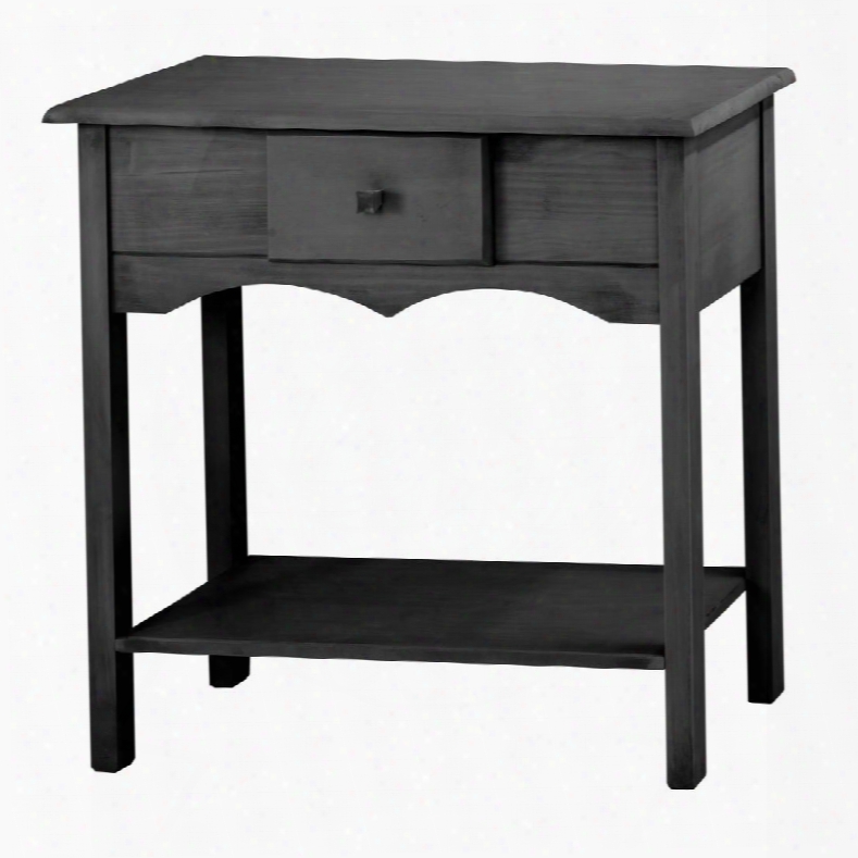 Jay 1.0 Collection Cs50207 36" Tall Sideboard With 1 Full Extension Drawer And Lifted Base In Black