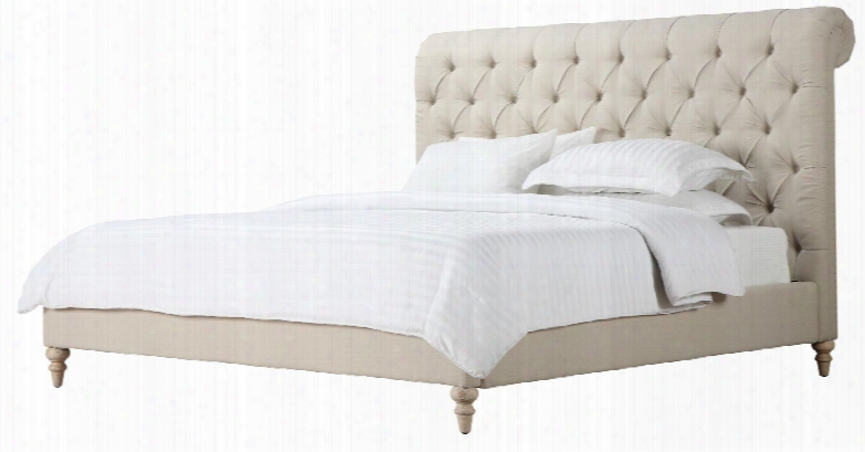 Oxford Collection Tov-b12-queen Beige Linen Queen