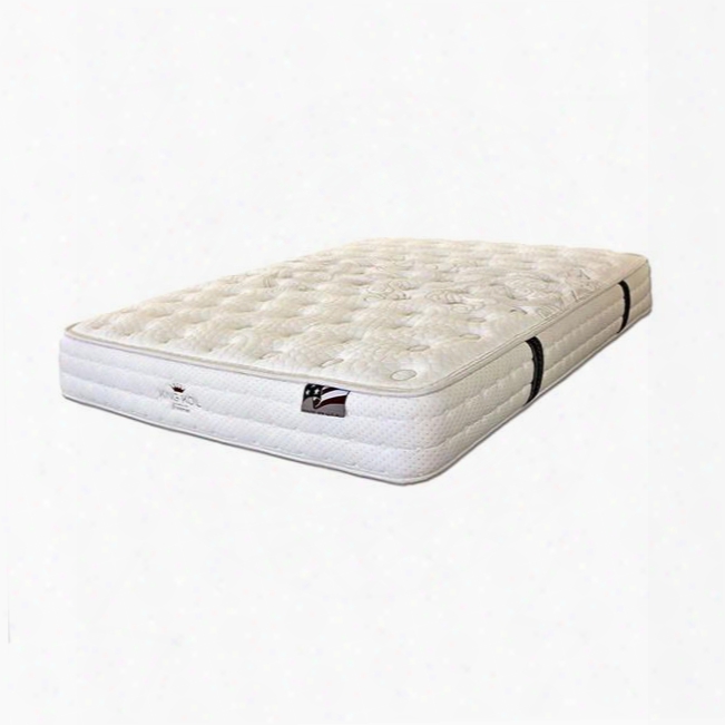 Alyssum Iii Dm157q-m 12" Tight Top Mattress - Queen With Quilting: Large Graphic Center Medallion White Stretch Knit Safety: Cf Part 1633 Flammability