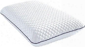 Bliss Collection Blissgelk Set Of 6 King Size Pillows With Gel-infused Ventilated Memory Foam Heat-dissipating Gel Pad Insert And Extra Soft Fabric In White