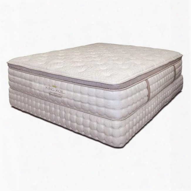 Newport Dm152q-m [king Koil] 15" Euro Pillow Top Mattress - Queen With Quilting: Luxurious Tack And Jump Stretch Knit With Gel Memory Foam Safety: 16 Cfr De~