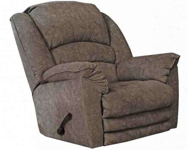 Rialto Collection 64775-7 1628-38 47" Power Lay Flat Recliner With Steel Seat Box Pub Back Comfort Coil Seating Plush Padded Arms And Mild Textured