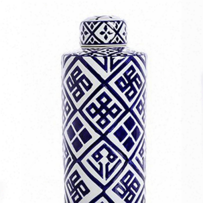 Severin La5122-14-4pk Decorative Vase - Small (4/ctn) In Blue And