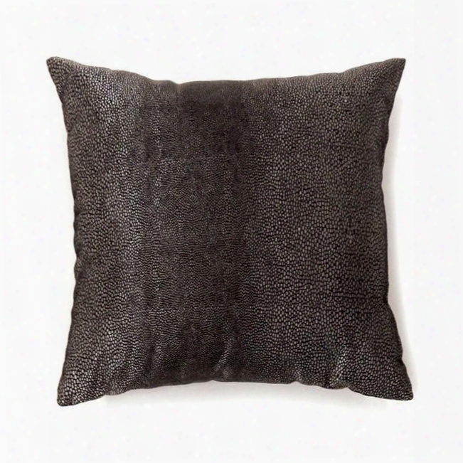 Shale Pl6007s-2pk 18" X 18" Pillow With Polyester S: 18" X 18" L: 22" X22" Made In China Black In