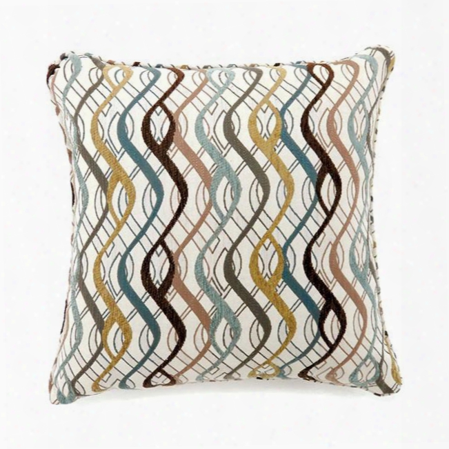 Sine Pl6016s-2pk 18" X 18" Pillow With Polyester S: 18" X 18" L: 22" X22" Made In China Multi In