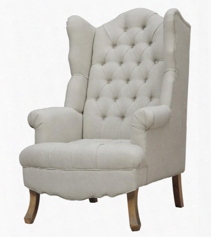 Tov-a35-beige Madison Beige Linen Wing