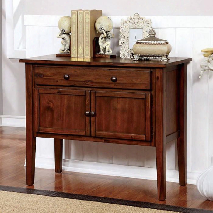 Trista Cm-ac339 Hallway Chest With Transitional Style Drawer And Storage Cabinet Solid Wood Others Walnut Finish In