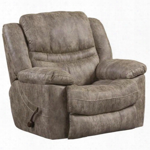 Valiant Collection 61400-6 1248-58/2800-39 43" Power Glider Recliner With Faux Leather Upholstery Steel Seat Box Construction And Pillow Top Arms In