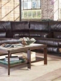 Wembley Collection 4588-1283-28/3083-28 74" Wedge With Extra-wide 2-seat Luggage Stitching Coil Seating Comfor-gel And Genuine Italian Leather Upholstery In