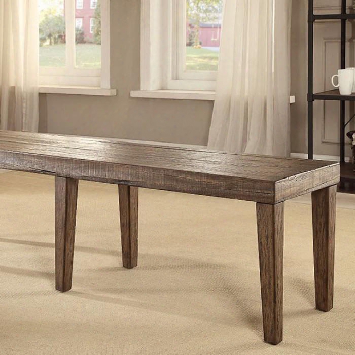 Colette Cm3562bn Bench In Rustic