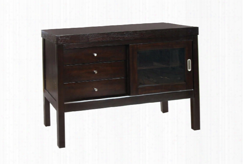 Downtown I Cm3423sv Server With Sliding Door Server Solid Wood Wood Veneer And Others In