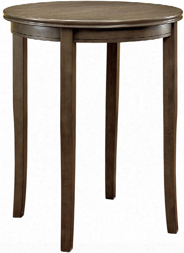 Dwight Ii Collection Cm3988gy-bt 48" Round Table With Transitional Style Wood Veneer In