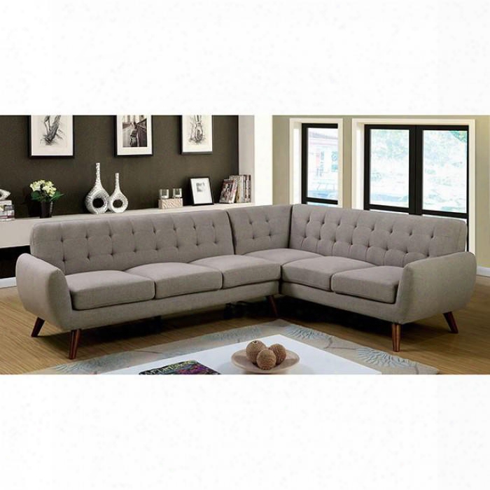 Estee Collection Cm6144-sectional 108" 2-piece Sectional With Left Arm Facing Sofa And Right Arm Facing Sofa With Corner In