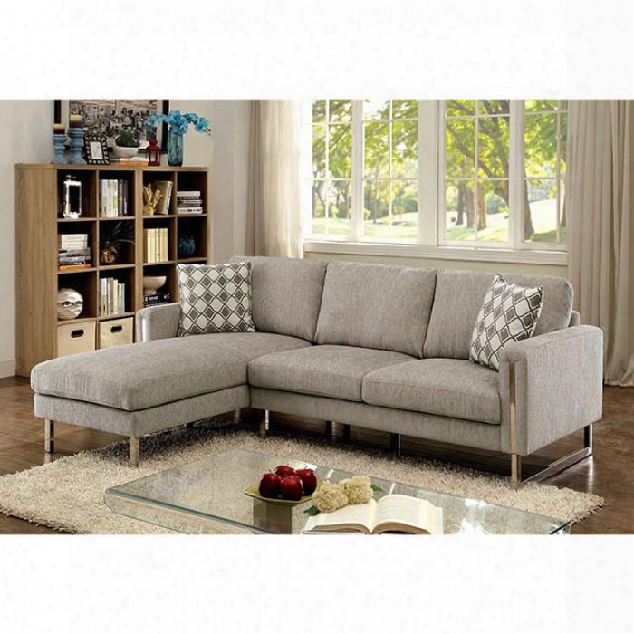 Hera Collection Cm6857-sectional 96" 2-piece Sectional With Left Arm Facing Chaise And Right Arm Facing Sofa In