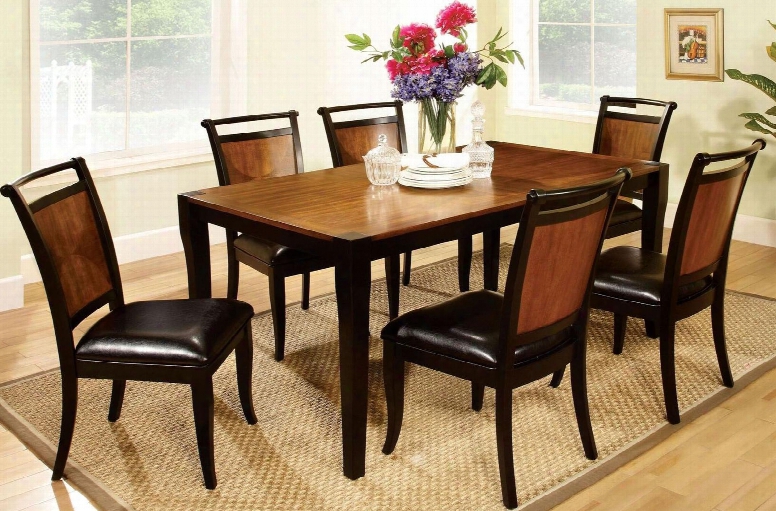 Salida I Collection Cm3034t 64" Rectangular Dining Table With Acacia Wood Table Top And Legs In