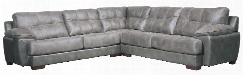 Drummond Collection 4296-63-59-73-1152-18/1300-28 128" 3-piece Sectional With Left Arm Facing Sofa Corner And Right Arm Facing Sofa In