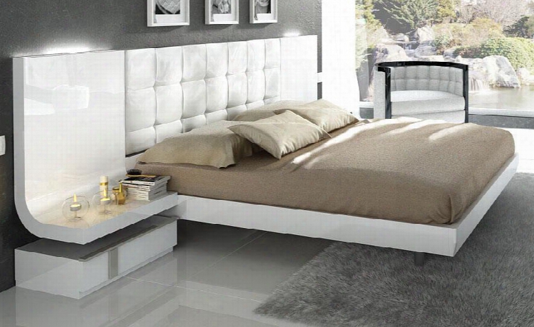 Granada Collection I11287i11288 King Size Bed With Wooden Slat Frame In