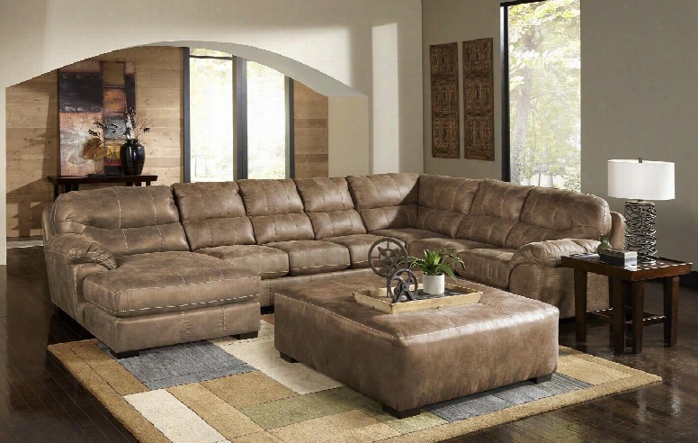 Grant Collection 4453-75-30-72-1227-49/30027-49 159" 3-piece Sectional With Left Arm Facing Chaise Armless Sofa And Right Arm Facing Section With Corner In