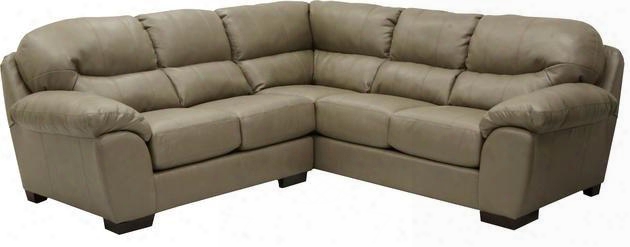 Lawson Collection 4243-46-72-1233-11/3033-11 102" 2-piece Sectional With Left Arm Facing Loveseat And Right Arm Facing Sofa With Bonded Leather Upnolstery