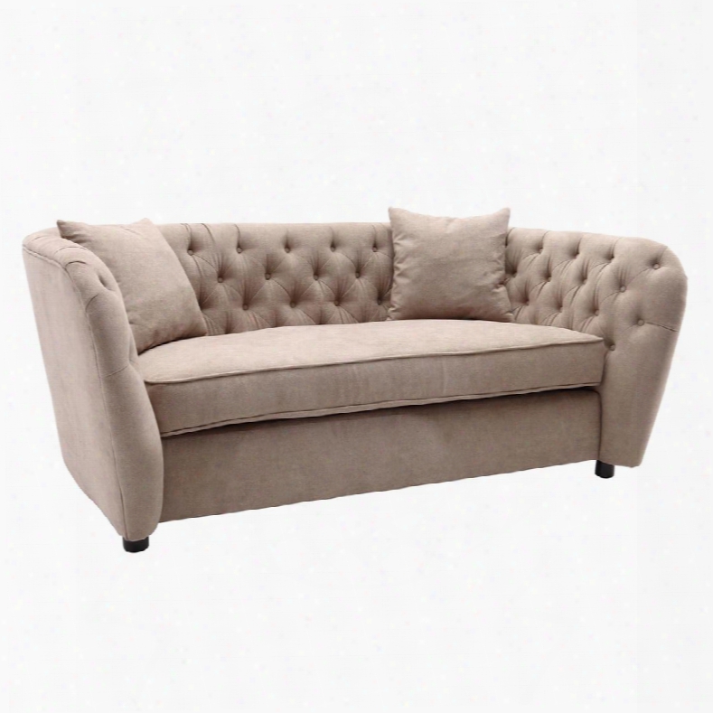 Lcrh2ca Rhianna Transitional Loveseat In Camel Tufted