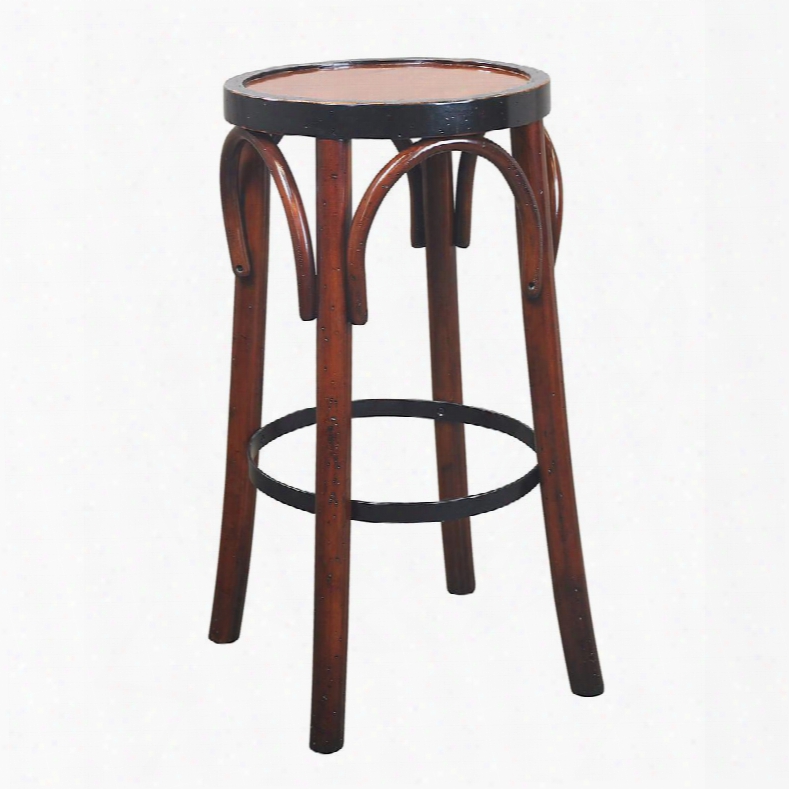 Mf043a Baxrtool 'grand Hotel' Honey With M Df & Pine Material In Black & Honey Distressed French