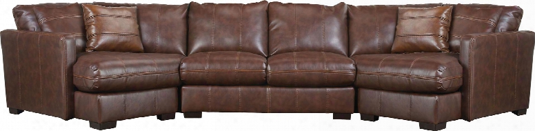 Tucker Collection 4395-92-29-96-1152-59/1252-59 180" 3-piece Sectional With Left Arm Facing Piano Wedge Armless Loveseat And Right Arm Facing Piano Wedge In