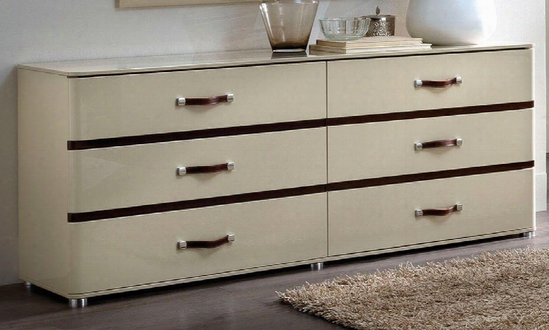 Altea Collection I17709 Dresser In Ivory And